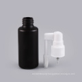 White black color 30ml throat spray bottle plastic throat spray bottle for medical